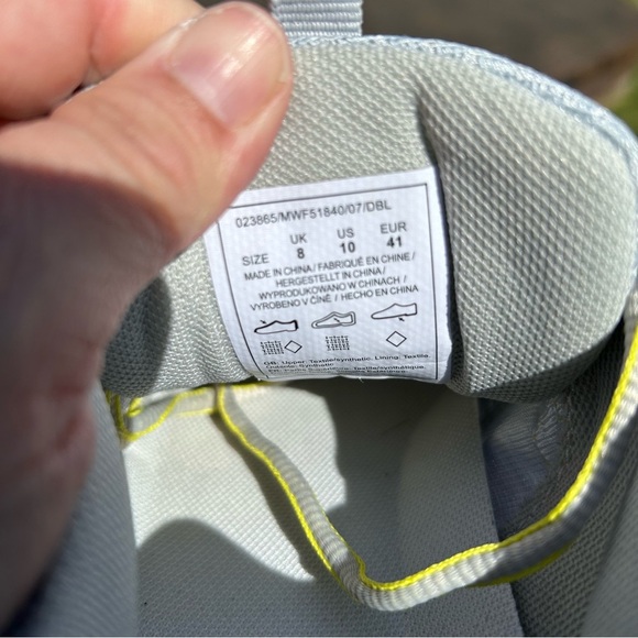 Mountain warehouse Stylish Gray and Blue Athletic Shoes - Picture 8 of 10